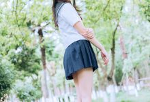 [喵糖映画]VOL.446 绿意JK[36P-546MB]-套图岛