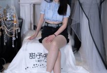 甜予摄影 NO.017 栗栗-板鞋、白棉袜、肉丝[130P+2V／9.91GB]-套图岛