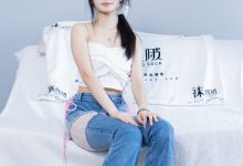 [BoBoSocks袜啵啵]NO.372 甜甜圈-板鞋、白色蕾丝袜、可拆卸牛仔裤、裤里丝[140P+1V／6.32GB]-套图岛