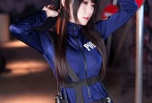 香草喵露露 -  2023年11月舰长 女警[40P+1V-1.54GB]-套图岛