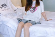 柚琪Rich白色轻透上衣拍摄花絮 [74+4V-1.3G]-套图岛