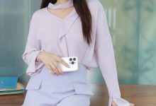 [IESS异思趣向] 2024.07.08 丝享家 1788 小婕《淡淡紫色》[87P-68.5M]-套图岛