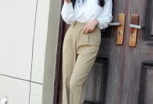 月下摄影 NO.005 恰恰~生活套装 展示一下平时去工作中使用的工作装。略显成熟！[130P+1V／5.81GB]-套图岛