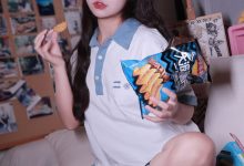 yuuhui玉汇 - NO.079 2022 Vol.027 蓝白条少女 Sky & Cloud Girl [81P-801MB]-套图岛