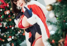 「Natsuko夏夏子」圣诞 – 魔太郎(40P+1V-537MB)-套图岛