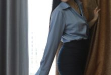 [IESS异思趣向] 2024.09.04 丝享家 1837 婉萍《蓝色衬衣》[86P-81MB]-套图岛