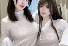 九曲Jean & 二佐Nisa 幽灵娘 [50P+4V-1GB]-套图岛