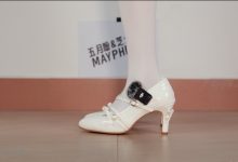 芝士好椰 NO.027  - 把麦克风别在鞋上！听听花笺高跟鞋的声音！[1V／522MB]-套图岛