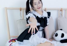 物恋传媒 NO.2239 小新-低跟鞋、白棉袜、厚肉丝、女仆装[160P-1V-3.81G]-套图岛