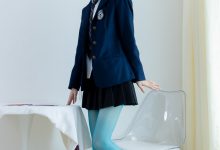 物恋传媒 NO.2269 菜菜-高跟鞋、薄蓝绿色丝（脚尖加固款）、胶带绑脚踝老头乐挠脚剧情[151P-1V-4.53G]-套图岛