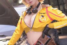 咬一口兔娘(Yiko湿润兔) – 2025年03月作品FF15-希德妮奥拉姆[95P-1V-1.61G]-套图岛