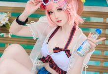 焖焖碳 明日方舟_澄闪泳装_[22P-166MB]-套图岛