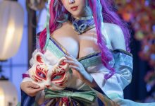 KANEKO_咔喵 –  英雄联盟 灵魂莲华 阿狸[17P+1V-541.7M]-套图岛