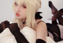 山崎怜Rei-FGO-黑saber·阿尔托莉雅·alter手办下着+水手服[132P-0.99G]-套图岛