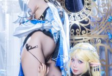 PoppaChan – 鸣潮卡提西亚芙露德莉斯双人[31P+13V-619.2M]-套图岛