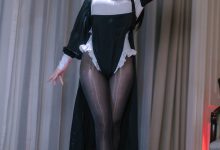 屿鱼Yukako-黑丝修女[40P-406MB]-套图岛