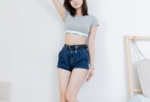 物恋传媒 No.2404 橙子-帆布鞋、白棉袜、裸足 [155P1V-3.89GB]-套图岛