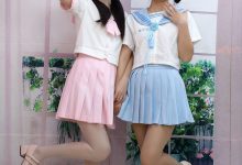 初夏女神 No.292 安妮、幺幺 粉蓝双花 [100P-4.24GB]-套图岛