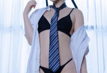 屿鱼 –  蔚蓝档案 妃咲JK[61P-798.2M]-套图岛