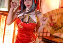 Zyra秋-碧蓝航线-柴郡新春旗袍[20P-167MB]-套图岛