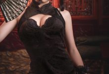 面饼仙儿-魔女旗袍[33P-322MB]-套图岛