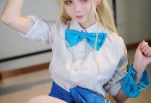 上杉绘黎落-蔚蓝档案-飞鸟马时校服[46P-851MB]-套图岛