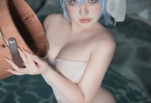 夏鸽鸽不想起床&上杉绘黎落&滢妹-温泉假日[46P+1V-874MB]-套图岛