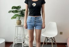 三禾摄影 No.026 牛仔短裤 棉袜 帆布鞋 [176P1V-687MB]-套图岛