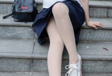 丝恋摄影 NO.016 泡芙-白色衬衫 jk短裙 肉色薄丝 白色帆布鞋[290P+1V／5.18GB]-套图岛