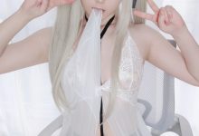 朝霧愛 – NO.023 情人节睡裙[27P-171.1M]-套图岛