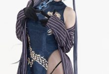 柒柒要乖哦-蔚蓝档案妃咲原皮+兔女郎[122P-675MB]-套图岛