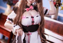 阿雪雪 –  巧克力女仆&蕾姆婚纱[27P-192.4M]-套图岛