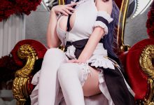 阿雪雪 –  碧蓝航线 奥古斯特女仆[92P+6V-4.94G]-套图岛