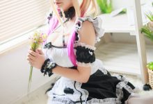 阿雪雪 – NO.051 白色女仆[89P+6V-4.92G]-套图岛