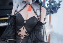 封疆疆v –  原神 申鹤同人黑婚纱 [20P-239.7M]-套图岛