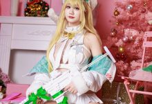 阿雪雪 –  圣诞露菲 [99P+3V-3.61GB]-套图岛