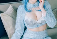 霜月shimo –  Ganyu lingerie[15P-102.2M]-套图岛