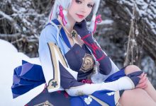 Peach milky -  Ayaka genshin impact-套图岛