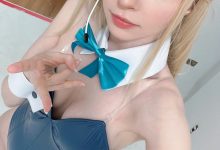 Peach milky –  Asuma Toki Bunny Suit-套图岛